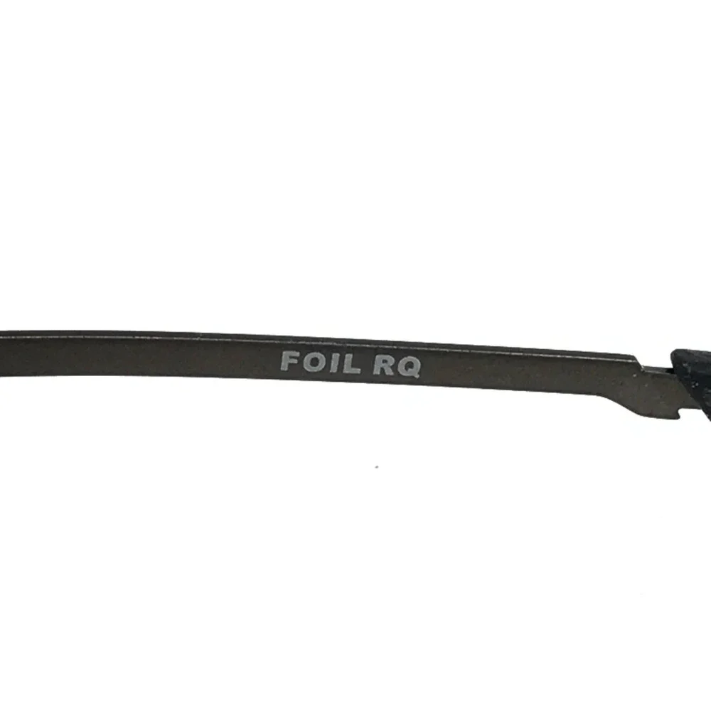 Oakley Eyeglasses Frames Foil RQ OX3036-0255 Pewter Rectangle Wire Rim 55-18-140